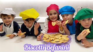 Biscotti befanini: dolci per l’Epifania