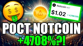 NOTCOIN ГОТОВИТСЯ К РОСТУ НА 4.708% - ХОЛДЕРЫ НОТ СТАНУТ МИЛЛИОНЕРАМИ