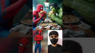 Superheroes 1vs1 sandwich challenge 😂 All Marvel Dc Characters #avengers #shorts #marvel