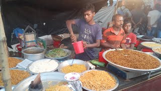 13 Years Boy Selling Ghoti Gorom to Maintenance his Father's Family | Bangladeshi Street Food | Tast