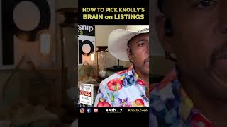 HOW TO PICK KNOLLY'S BRAIN on LISTINGS #shorts #listings #3hoursaday #knollywilliams #businessgrowth