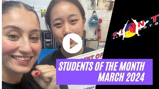 Students of the Month March 2024