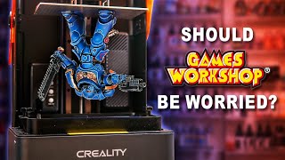 Warhammer vs 3d Printing. Should GW be worried? (Creality Halot Mage Pro)