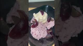 Homemade Grapes Icecream #shorts #shortsyoutube #youtube #icecream #recipe