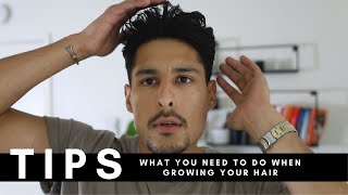 WHAT YOU NEED TO DO WHEN GROWING YOUR HAIR | Useful Tips for ALL Hair TYPES!