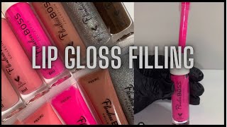 Quick lipgloss filling| DEE DEE | Entrepreneur life