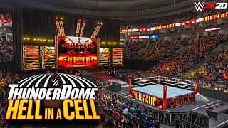 WWE 2K20: Custom Hell In A Cell 2021 Arena (WWE ThunderDome concept)