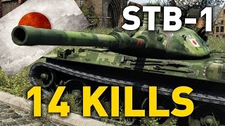 World of Tanks || 14 KILLS STB 1 LET'S PLAY - GAMEOVER