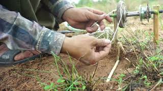 Creative Build Unique Snake Trap Using Bike Crank - Easy Make A Snake Trap