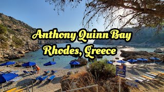 Anthony Quinn Bay at Rhodes, Greece