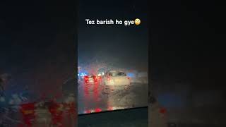 Itni tez barish 😵 #rainsounds #rainyday #rainfall #rainprotection