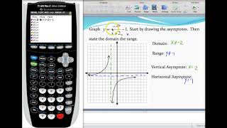 Graphing rational functions  Part 1