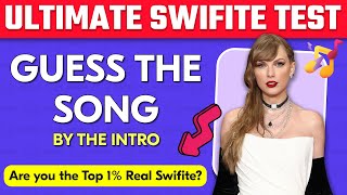 Guess100 Taylor Swift Songs by Intro| Ultimate Swiftie Test| Music Quiz