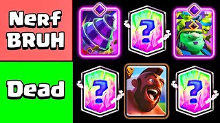 Ranking EVERY Clash Royale Win Condition