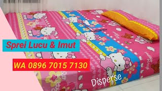 Sprei Home Made / Sprei Karakter / Sprei Katun / Sprei Motif Cewe