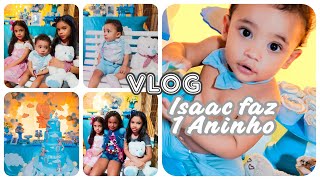 VLOG: Isaac faz 1 Aninho + Primeiro vlog com o xiaomi note 8. /Por:Déborah Borges.