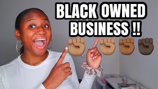 5 BLACK OWNED BUSINESS THAT YOU CAN START TODAY!! | Start your own business / Ideas for the New Year