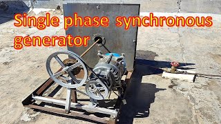 Single phase synchronous generator 1000 volt ampere.Synchronous Generator