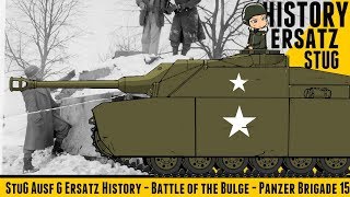 Ersatz StuG III - History - Battle of the Bulge.