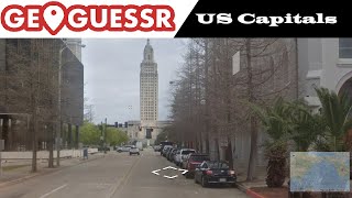 GeoGuessr- US State Capital Centers (Play Along)