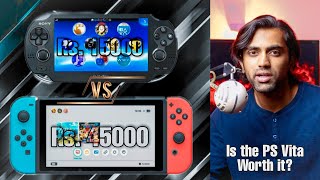 PS Vita vs Nintendo Switch!! Portable Gaming Battles!