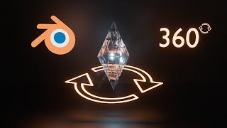 Вращение вокруг собственной оси в Blender (урок анимации) how to animate 360