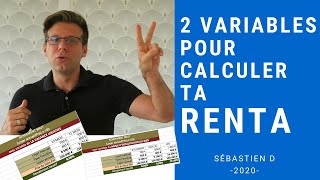 2 VARIABLES à ajuster pour calculer ta rentabilité