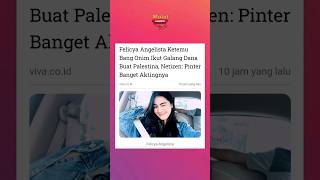 Niat galang dana untuk Palestina, Felicya Angelista malah di cibir netizen #shorts