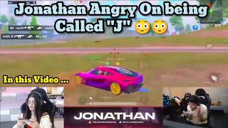 Jonathan Angry👺 On Payal Gaming😭 In Live Stream #payal sad#jonathan angry