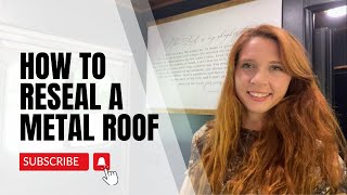 HOW TO: Reseal the roof on your Horse Trailer