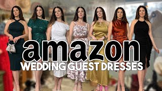 Amazon Wedding Guest Dress Try On Haul + PROMO CODES! #amazonhaul