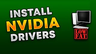 🛠️ How to Install NVIDIA Drivers in 7 Min! | Trimmed Fat (Windows)