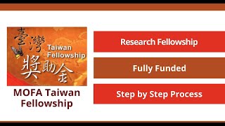 MOFA Taiwan Fellowship Fully Funded | For senior researcher | Study Abroad in Taiwan without IELTS