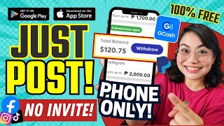 SUMAHOD SA GCASH NG Upto P2000/POST Using PHONE ONLY | NO AGE LIMIT & NO HIRING PROCESS