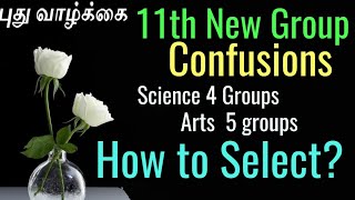 11th New Groups/11th New group Regulations/11th standard New Group details/How to select Group 11th