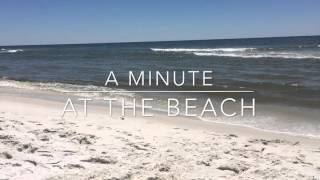 A Minute At The Beach 😊