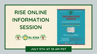 RISE Online Information Session 2