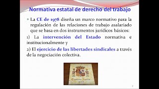 12.  Normativa estatal de Derecho del Trabajo