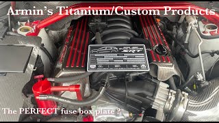 JEEP GRAND CHEROKEE SRT gets custom fuse box plate