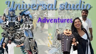 DAY- 2 Universal Studio lo Ma Adventures🫧 || Singapore 🦢🌍|| vacation ♥️|| saimahi ||