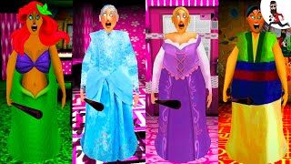 All Mods of Granny Cinderella and Ariel  ► The Princess evolution №3