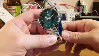 PAGANI DESIGN PD-2770 GREEN DIAL COCKTAIL TIME HOMAGE AUTOMATIC WATCH UNBOXING