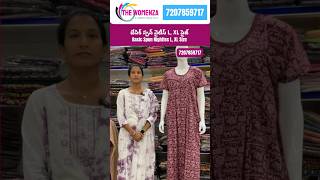 Basic Spun Nighties L, XL size | Nighties wholesale and retail shop in  Hyderabad| The Womenza