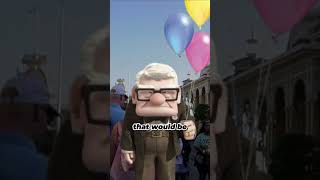 Who wouldn't want to buy a balloon from Mr. Fredricksen? Disney's Up!