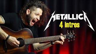 4 intros do METALLICA no VIOLÃO e VOZ