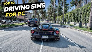 TOP 10 Driving Simulator Games to Play Now in 2024 (NEW!)