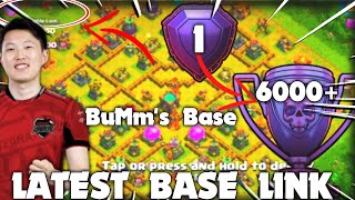 New Top 2 TH14 Legend Base of  BuMm with Link || BEST Anti 3 Star TH14 legend Base with Link || Coc