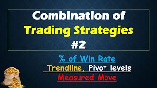 Combination of Trading Strategies #2 | Percentage of Win Rate of Trendline, Pivot and Measured Move