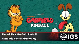 Pinball FX - Garfield Pinball | Nintendo Switch Gameplay