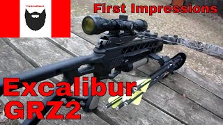 Excalibur GRZ2 Crossbow First Impressions + Deer hunt!